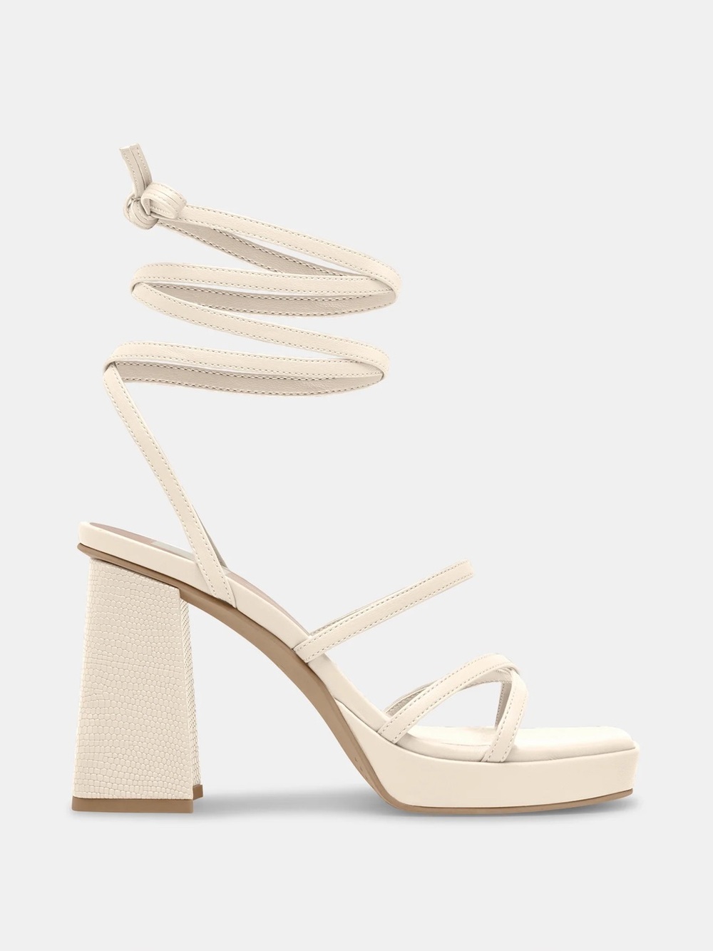 DOLCE VITA - Lace-Up Strappy High Block Heel Sandals NEVER WORN